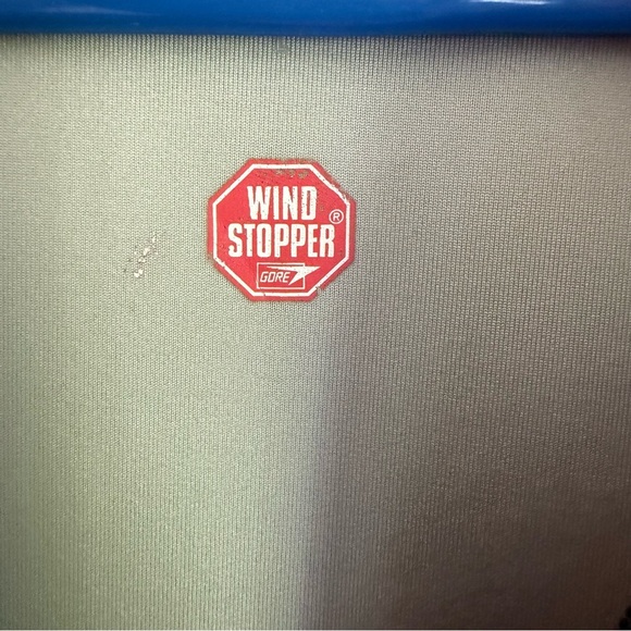 Gore Orange Quarter-Zip Men's high visibility wind breaker pullover jacket large - Picture 5 of 13